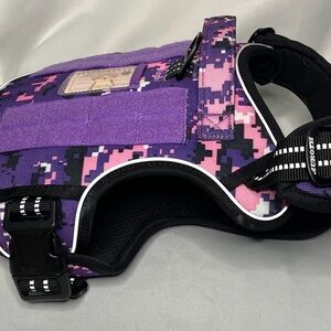 Auroth Purple‎ Camo Dog Harness